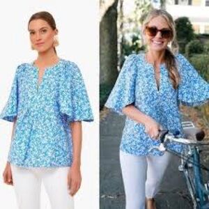 Tuckernuck x Cameran Eubanks Wimberly Finley Flutter Sleeve Top